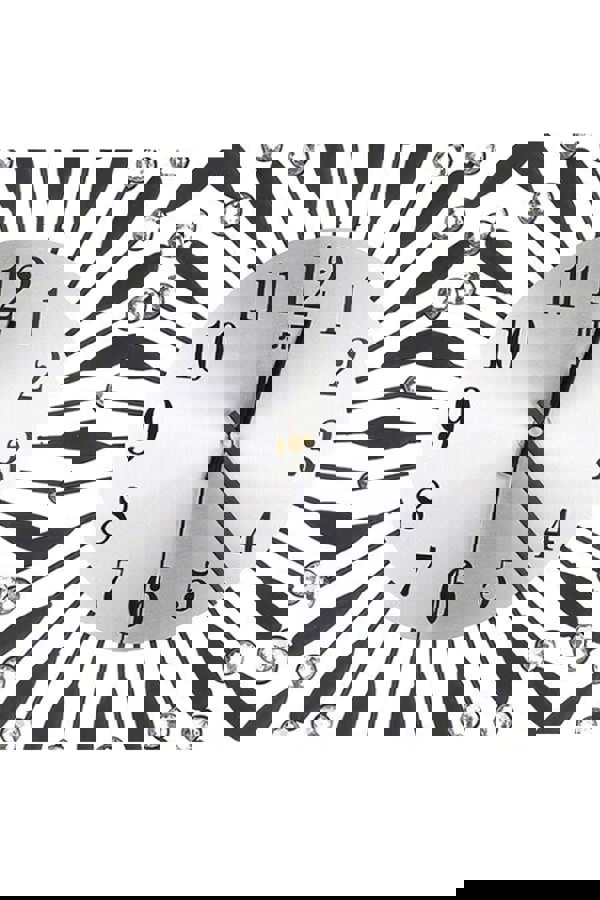 Living and Home D37.5Cm Metal Ackerly Wall Clock