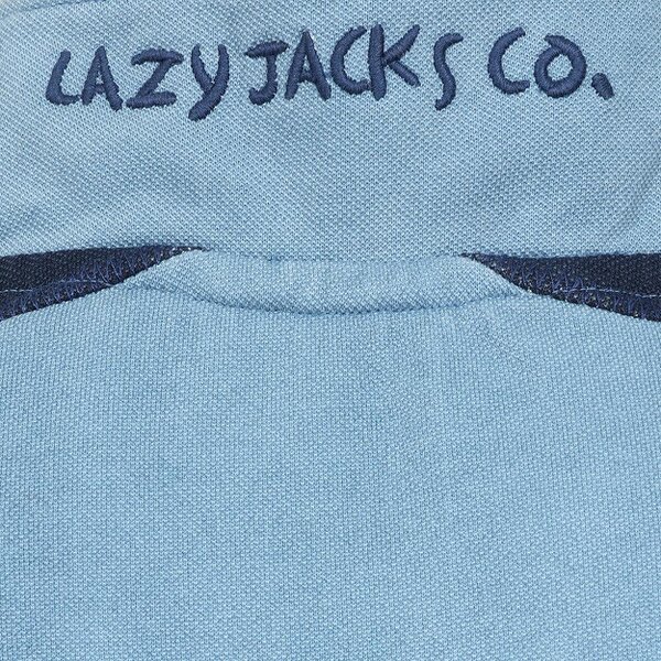 Lazy Jacks LJ705 - Pique Panel Sweatshirt - Airforce