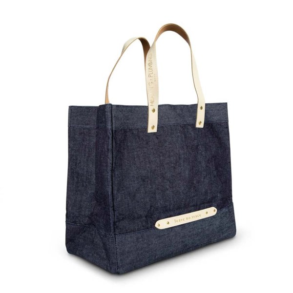 Heating & Plumbing London "Leave No Trace" tote bag - Cream