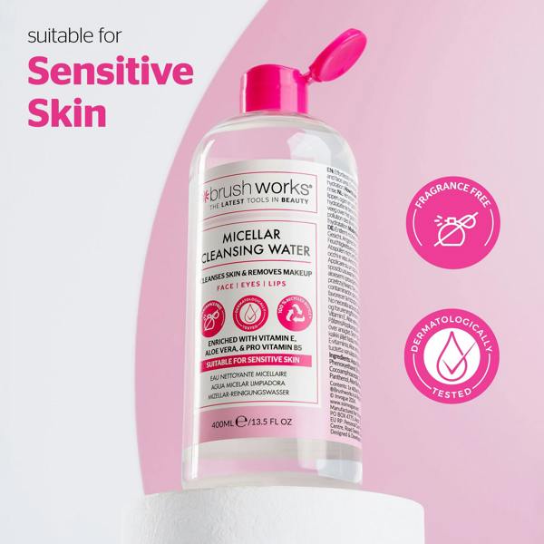 Brushworks Micellar Cleansing Water - 400ml