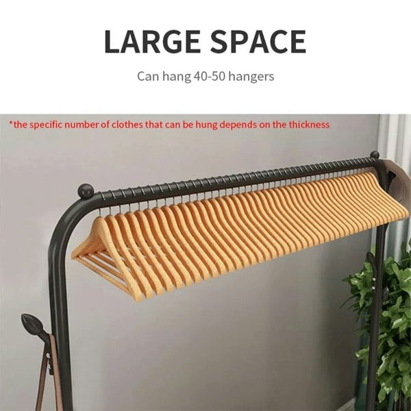 Havendro Heavy Duty Double Clothes Rail Hanging Rack Garment Display Stand Shoes Storage