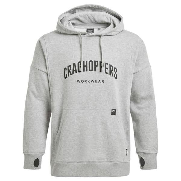 Craghoppers Mens Workwear Oulston Hoodie - Soft Grey Marl
