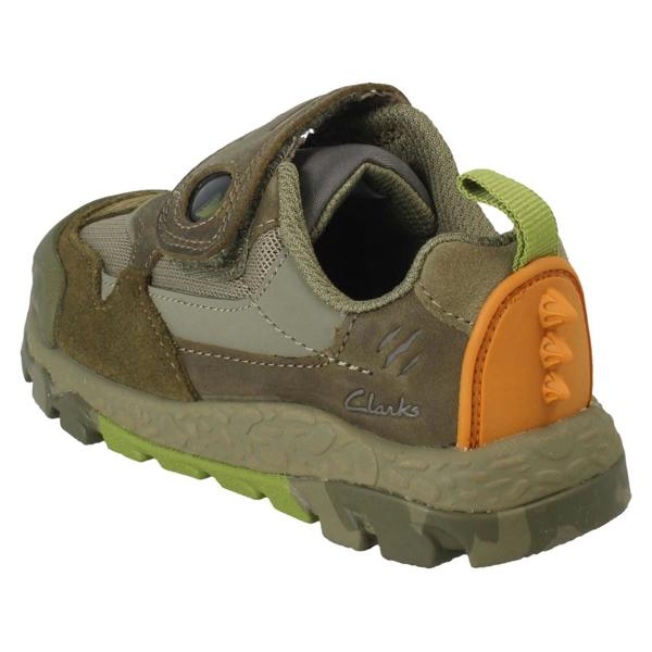Clarks Boys Clarks Dino Design Trainers Steggy2 See K