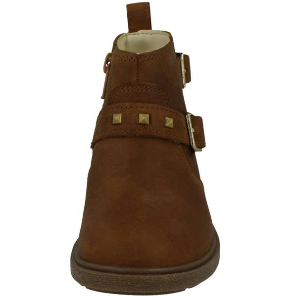 Clarks Girls Clarks Zip Fastened Ankle Boots With Studded Strap Astrol Trim T