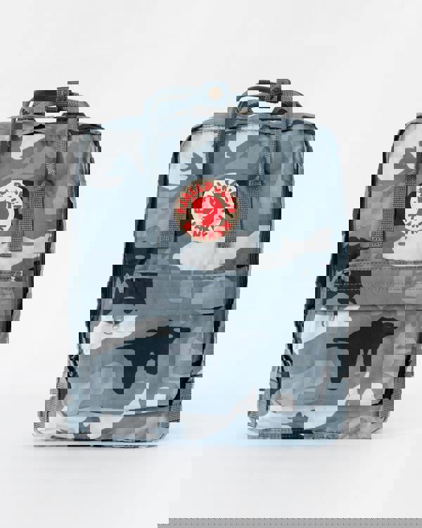 Fjallraven Kanken Graphics Unisex Backpack - Nimbus Blue/Hidden Animals 577-986