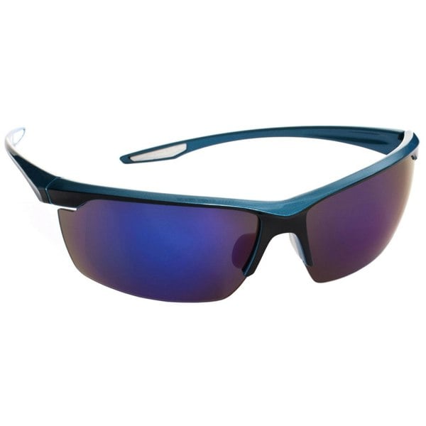 Trespass Adults Unisex Hinter Blue Mirror Sunglasses - Blue