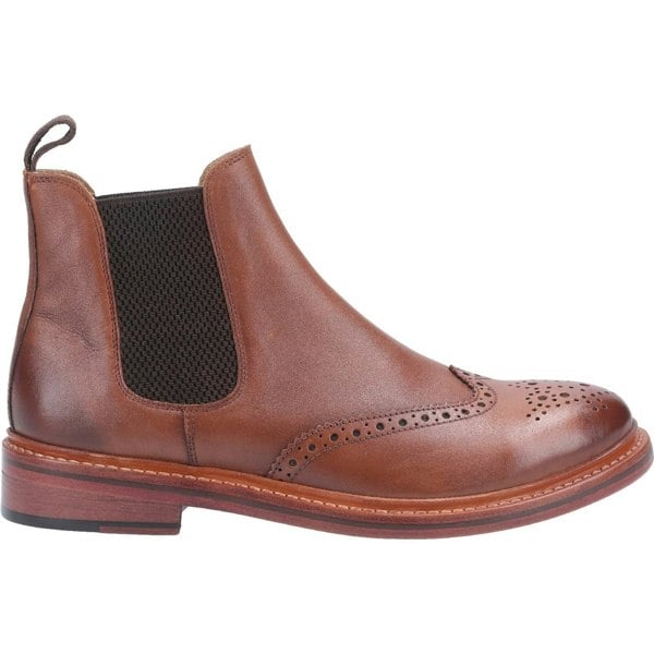 Cotswold Siddington Leather Goodyear Welt Men's Boots in Brown
