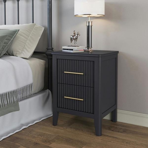 Cabinet Bits Fregona 2 Drawer  Bedside Table