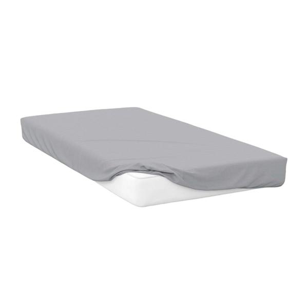 Belledorm 400 Thread Count Egyptian Cotton Fitted Sheet - Platinum - 