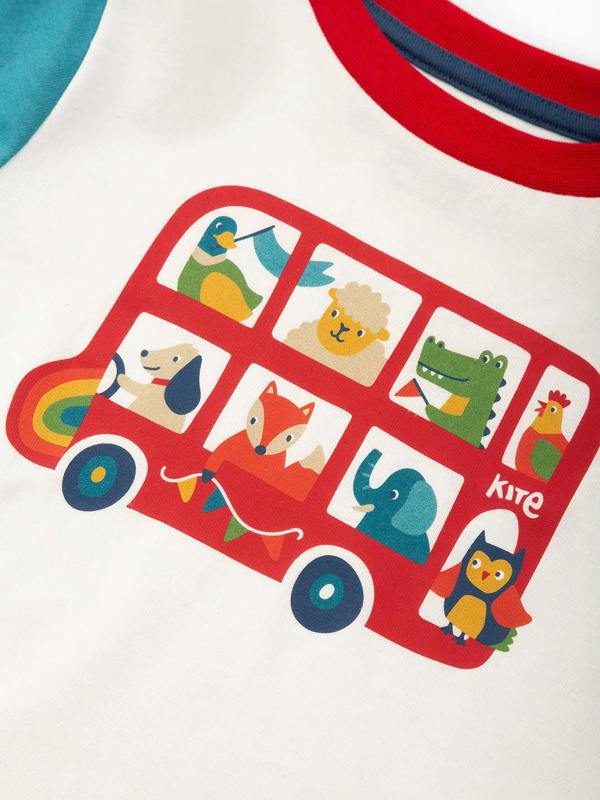 Kite Boys Organic Team Bus T-Shirt