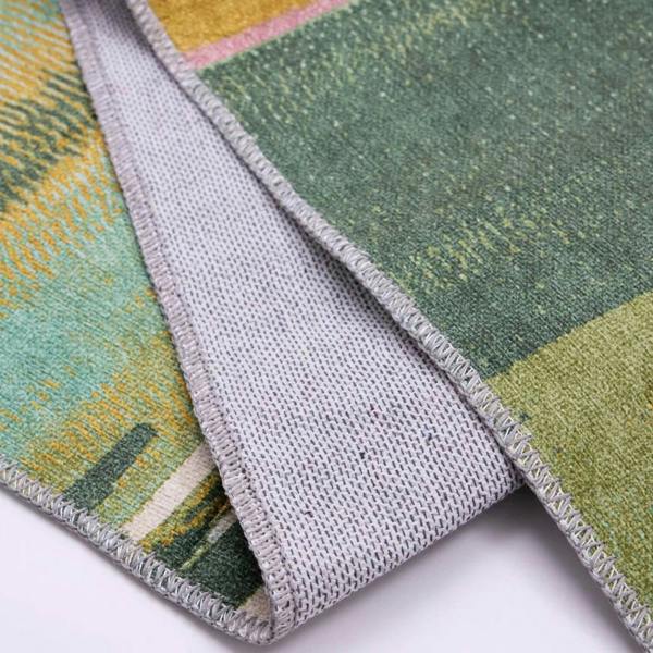 Close-up of a textured fabric with a checkered pattern on a white background