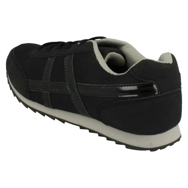 Spot On Ladies Spot On Flat Casual Lace Up Trainers