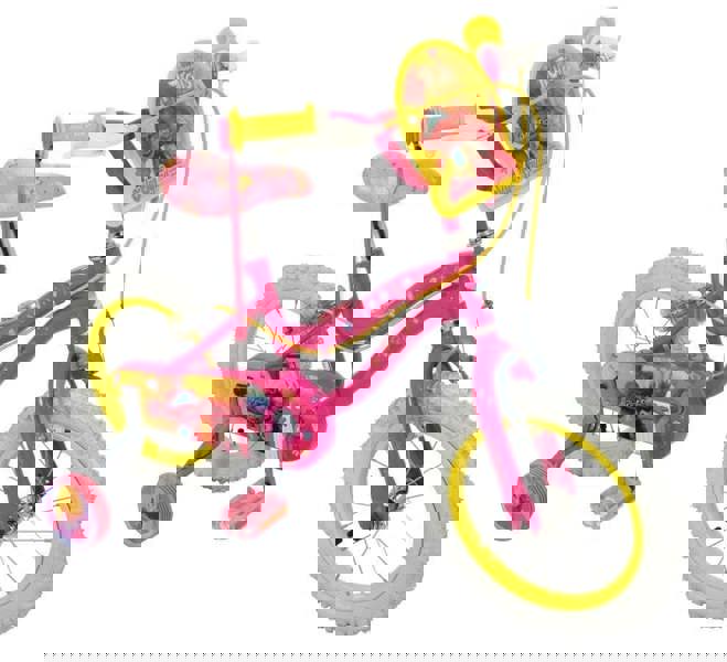 Trolls 14" Wheel Kids Bike - Pink