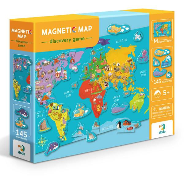 Magnetic Map - Blue
