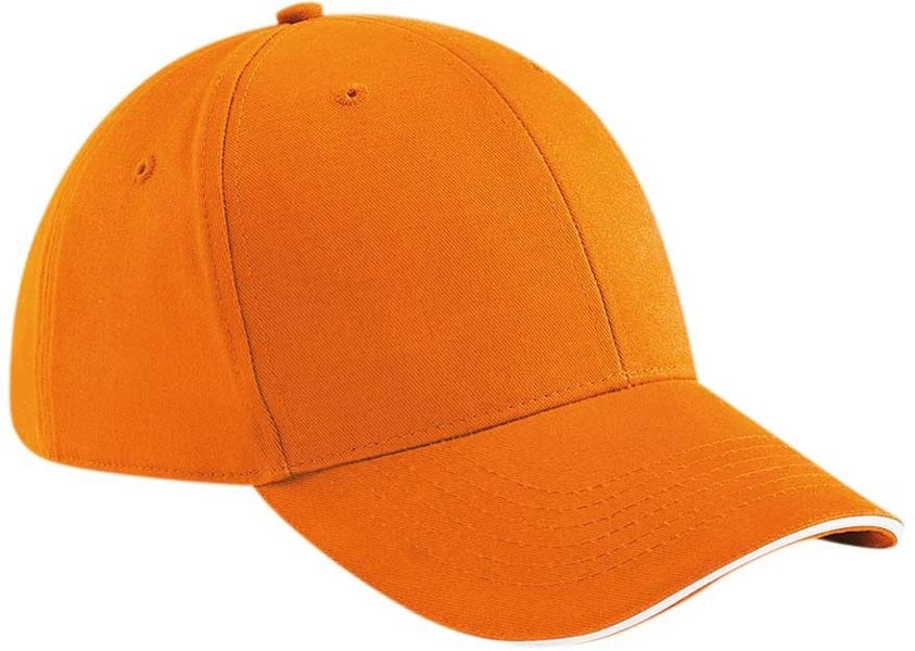 Beechfield Adult Beechfield OSFA Sandwich Peak Cap {BC020}