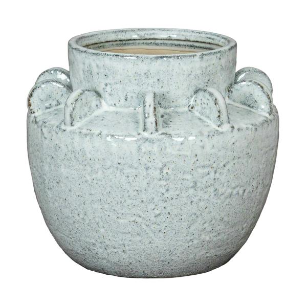 Hill Interiors Dara Vase - White - 