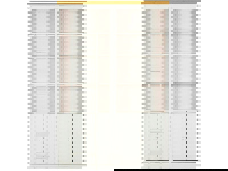 Dorel Home Anita Wall Unit G in white honey