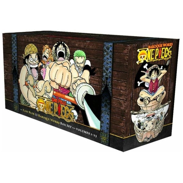 VIZ Media One Piece Box Set Volume 1: Volumes 1-23 with Premium (One Piece Box Sets)