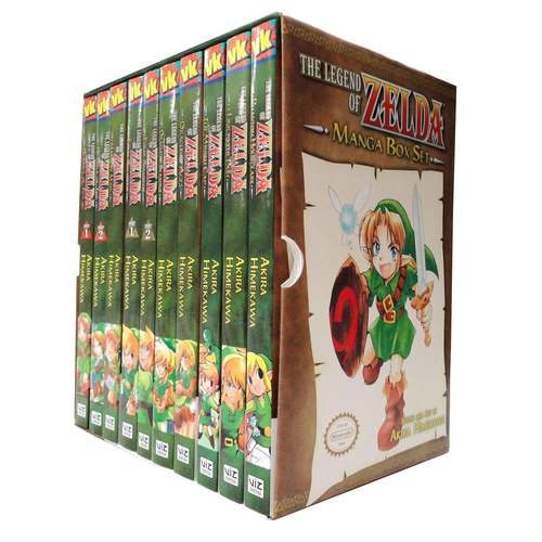 VIZ Media The Legend Of Zelda Box Set 1-10 Manga Akira Himekawa