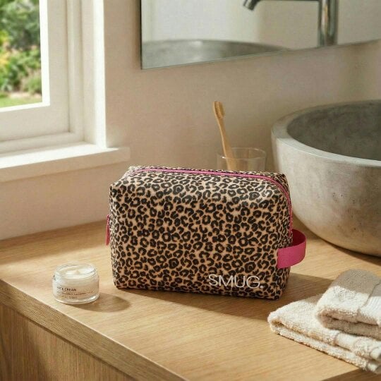 Wash Bag - Leopard Print