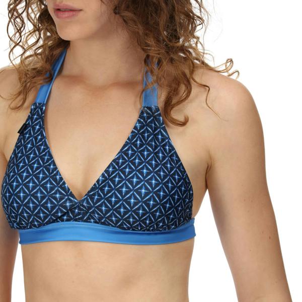 Regatta Womens/Ladies Flavia Tile Bikini Top - Navy - 