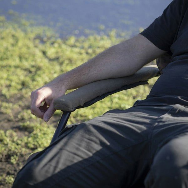 Reclining Portable Fishing & Camping Chair Adjustable Height Uneven Terrain Seat - LoopsDirect