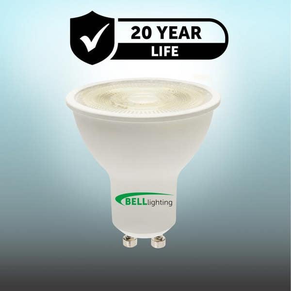 BELL Lighting GU10 LED Spotlight 4.4W Energy Saving Light Bulb 38 Degree