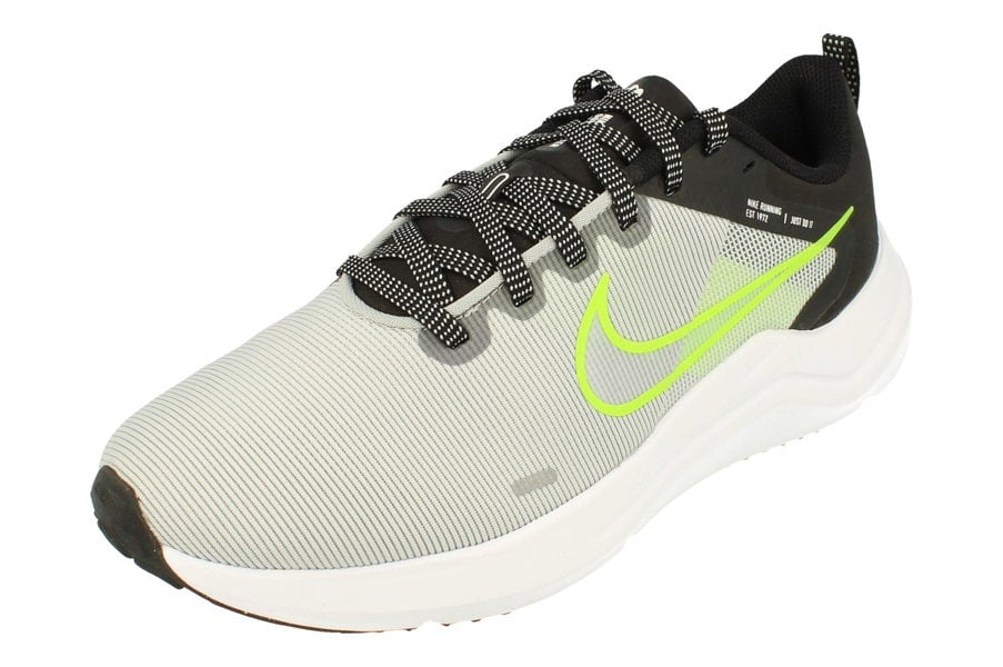 Nike Downshifter 12 Mens Dd9293  011 - Wolf Grey White Black Volt 011 - Photo 0