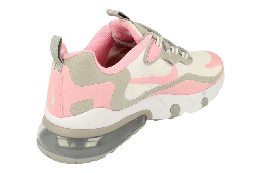 Nike Air Max 270 React GS Bq0103  104 - White Link Light Smoke Grey 104 - Photo 2