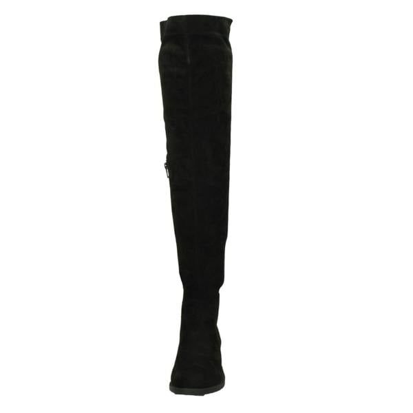 Spot On Ladies Spot On Over The Knee Boots