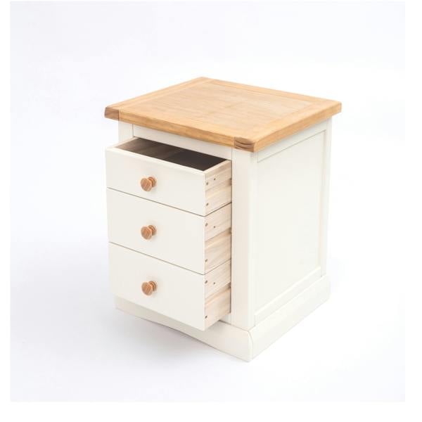 Cabinet Bits Castelli 3 Drawer Bedside Table