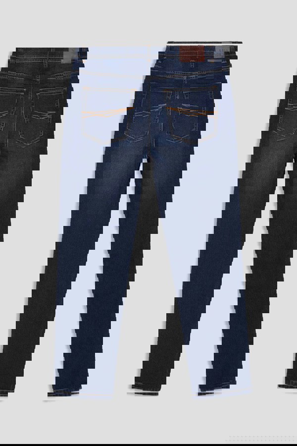 ENORSIA Mens Relaxed Straight Fit Jeans
