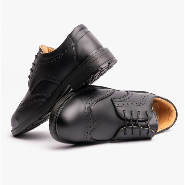 Amblers Safety FS44 Leather Safety Shoes in Black