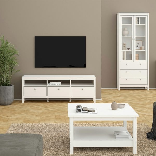 Furniture To Go Madrid Coffee Table in White