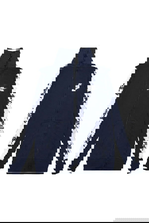 Nike Boys NSW Logo Tracksuit in Navy