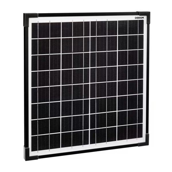 Osram 20W Solar Battery Charger 12V with OBD Port Connector Trickle Panel