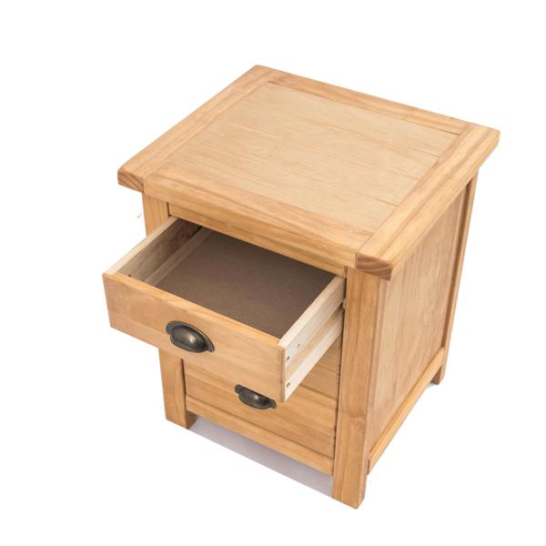 Cabinet Bits Lugo 3 Drawer Bedside Table