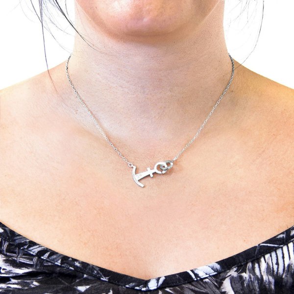 Anchor & Crew Tourists Anchor Link Paradise Necklace As Worn