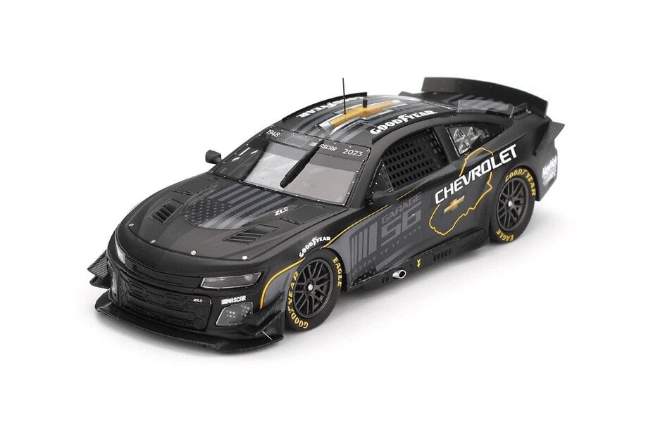 MCSlots Nascar Next Gen Garage 56 Chevrolet Camaro ZL1 NO.24 Hendrick Motorsports Test Car 1:43 Scale TSM430790
