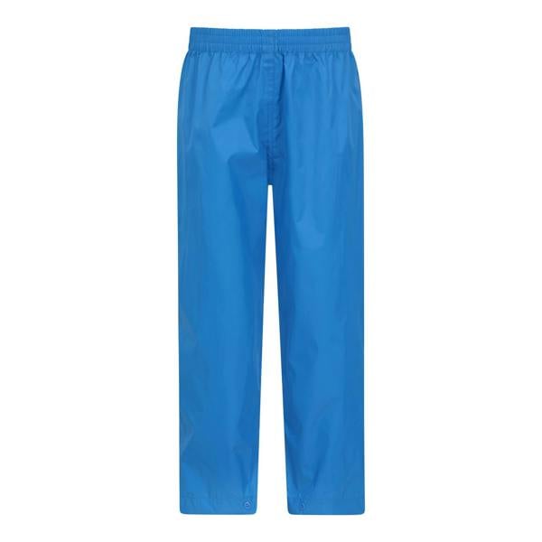 Mountain Warehouse Childrens/Kids Pakka II Waterproof Over Trousers - Cobalt - 