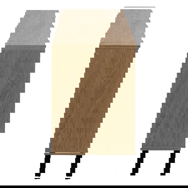 Furniture To Go Brighton 3 Door Sideboard in Oak with Herringbone Effect