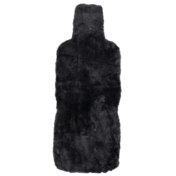 Eastern Counties Leather Sheepskin Car Seat Cover - Black - 