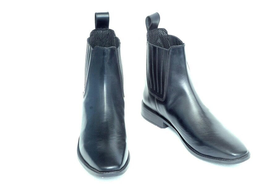 eQuitack Women's Chelsea Soft Elasticated Horse Riding Jodhpur Boots Black