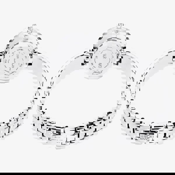 Swarovski Matrix Crystal Silver Tone Bangle Watch 5677487