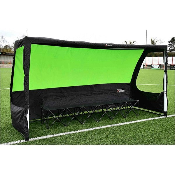 12 x 6ft Football 8 Person Team Shelter Rain Cover - Waterproof Fabric & Pegs