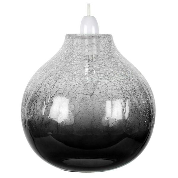 Pagazzi Lighting Ibbie Pendant Light Shade Smoked Glass