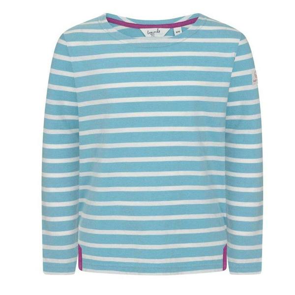 Lazy Jacks Girls Breton Top - Oceans Reef - 
