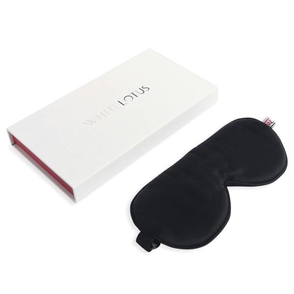 White Lotus Beauty 100% Mulberry Silk Eye Mask Cruelty Free