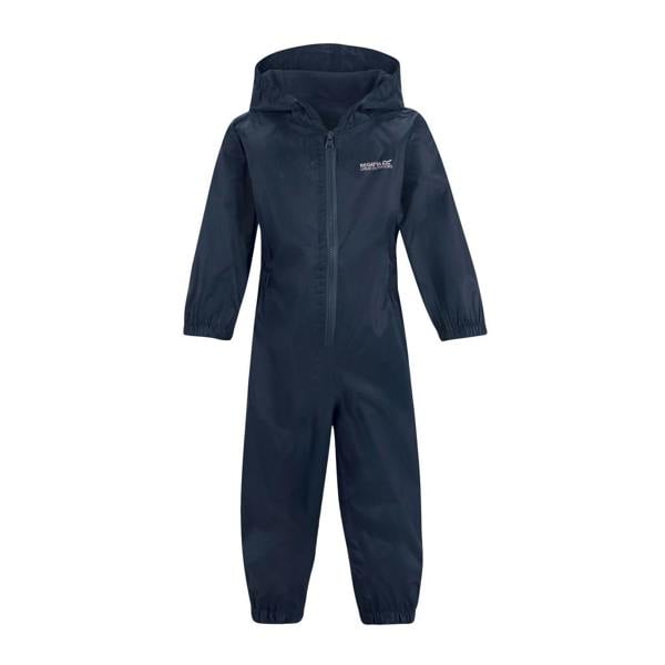 Regatta Childrens/Kids Waterproof Puddle Suit - Navy - 