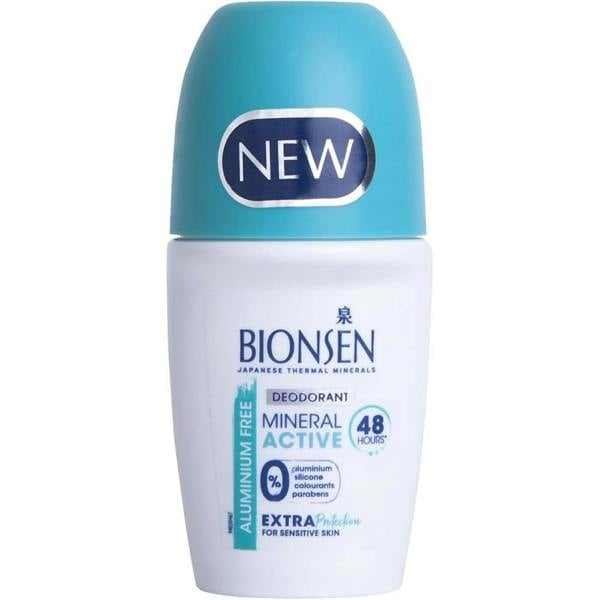 Bionsen Mineral Active Roll On Deodorant White 50ml